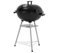 Lifestyle Appliances 17" Kettle Charcoal BBQ with 3 legs, Black