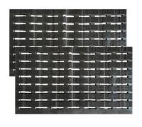 Lifestyle comfort ltd LSC LATTICE Rubber Door Mat Heavy Duty Non Slip Large Entrance Front Door Mat for Indoor & Outdoor Use Dirt Scraper Garden & Playground Matting (43 x 75 cm) (PACK OF 2)