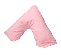 Lifestyle comfort ltd LSC Pregnancy V Pillow with Polycotton Pillowcase Orthopedic V Shaped Pillow for Maternity Nursing & Body Support Comfortable Support for Head Neck Back & Legs (Pink)