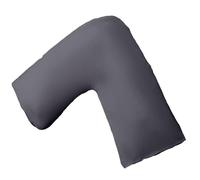 Lifestyle comfort ltd LSC Pregnancy V Pillow with Polycotton Pillowcase Orthopedic V Shaped Pillow for Maternity Nursing & Body Support Comfortable Support for Head Neck Back & Legs (Charcoal)