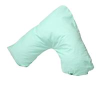 Lifestyle comfort ltd LSC Pregnancy V Pillow with Polycotton Pillowcase Orthopedic V Shaped Pillow for Maternity Nursing & Body Support Comfortable Support for Head Neck Back & Legs (Mint)