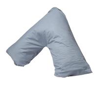 Lifestyle comfort ltd LSC Pregnancy V Pillow with Polycotton Pillowcase Orthopedic V Shaped Pillow for Maternity Nursing & Body Support Comfortable Support for Head Neck Back & Legs (Grey)