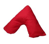 Lifestyle comfort ltd LSC Pregnancy V Pillow with Polycotton Pillowcase Orthopedic V Shaped Pillow for Maternity Nursing & Body Support Comfortable Support for Head Neck Back & Legs (Red)