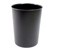 Lifestyle comfort ltd LSC Round Trash Can Bin Lightweight & Sturdy Plastic 5L Waste Paper Bin for Office Kitchen Bedroom & Bathroom Waste Basket Garbage Can Home Office Accessories (PACK OF 1, BLACK)