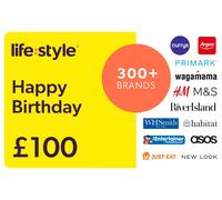 Lifestyle Happy Birthday 100 GBP Gift Card