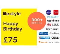 Lifestyle Happy Birthday 75 GBP Gift Card