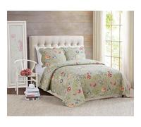 Lifestyle Pem America QS2885TW-2300 Edens Garden Quilt with Pillow Sham, Twin
