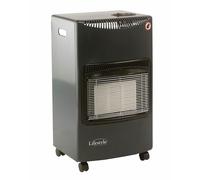 Lifestyle Seasons Warmth Portable Indoor Gas Heater (Grey)