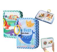 Lifesunny My First Baby Photo Book with Safe Mirror, 2025 New Baby's Photo Album Holds 4x6'' Photos, Kid Memory Keepsake Gift for Newborn Toddler Boy Girl Baby Shower (B+C)
