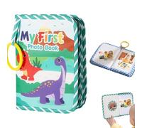 Lifesunny My First Baby Photo Book with Safe Mirror, 2025 New Baby's Photo Album Holds 4x6'' Photos, Kid Memory Keepsake Gift for Newborn Toddler Boy Girl Baby Shower (C)