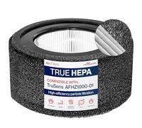 LifeSupplyUSA 2-in-1 True HEPA Air Cleaner Replacement Filter + Carbon Filter Compatible with TruSens AFHZ1000-01 Air Purifiers