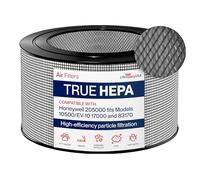 LifeSupplyUSA True HEPA Filter Replacement Compatible with Honeywell 20500 fits 10500/EV-10 17000 and 83170 Air Purifier