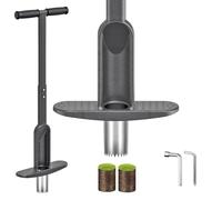 Lifeswell Bulb Planter, Long Handle Bulb Planting Tool, Garden Lawn Seeding Soil Sampler Tool, Serrated Base Gardening Bulb Transplanter with Soft Grip for Digging Holes to Plant Daffodils Tulips