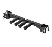 Lifeswell Dip Bar Attachment For 3 X 3 Inch Power Rack, Non-Slip Wide And Narrow Handles, 500 Lbs Load Capacity, Squat Rack Attachment For Dips, Inverted Rows, Push-Ups