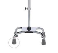 Lifeswonderful - QTY: 4x 16mm (5/8") Small Grey Replacement Rubber Ferrules Ends Tips for Quadruped Quad Walker Canes