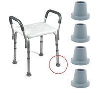 Lifeswonderful - Qty: 4x Replacement Large Based 25mm (1") Ferrules for Bath & Shower Stools