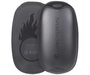 Lifesystems Dual-Palm USB Rechargeable Hand Warmers Power Bank Reusable