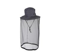 Lifesystems Expedition Mosquito Boonie Net Hat, with Zip-Off Mesh Net Black
