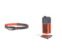 Lifesystems Intensity 155 Lumen Water Resistant LED Head Torch with Adjustable Beam Angle, Uses Single AA Battery & Stormproof, Pack of 25 in Sealed Waterproof Container