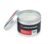 Lifesystems Midge and Mosquito Repelling Citriodiol Candle – 24 Hours Burn Time – Silver