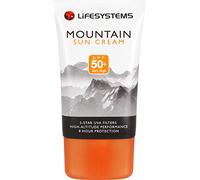 Lifesystems Mountain SPF 50 Sun Cream 5-Star UVA Protection Highly Sweat Resistant For Skiing Or Mountaineering, White