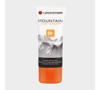 Lifesystems Mountain SPF 50 Sun Cream 5-Star UVA Protection Highly Sweat Resistant For Skiing Or Mountaineering