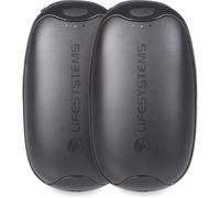 Lifesystems Rechargeable Twin-Pack Dual-Palm Hand Warmers With Power Bank Funct