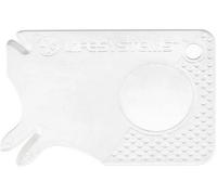 Lifesystems Key-Ring Tick Removal Card For Dogs Or Humans, With Magnifying Lens, White
