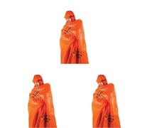 Lifesystems Windproof And Waterproof Orange Survival Bag For 1 to 2 Persons