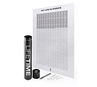 LifeTime™ 4K Weeks Poster 4000 Weeks Your Life in Weeks Wall Calendar - Classic Edition, Classic Size