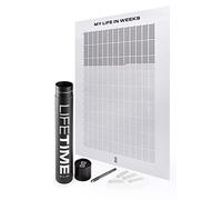 LifeTime™ 4K Weeks Poster 4000 Weeks Your Life in Weeks Wall Calendar - Classic Edition, Medium Size