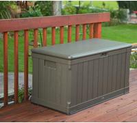 LIFETIME 60089 439 Litre (116-Gallon) Storage Box for Indoor or Outdoor Brown