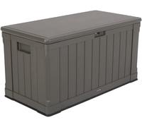 LIFETIME 60089 439 Litre (116-Gallon) Storage Box for Indoor or Outdoor Brown