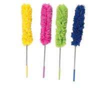 Lifetime Clean XXL Telescopic Duster with Telescopic Handle Extendable from 80-280 cm - Dustpan - Plastic