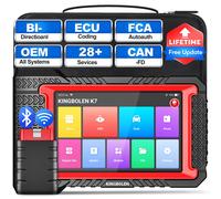 Lifetime Free Update KINGBOLEN K7 ALL System car Diagnostic Tools ECU Coding Active Test 28 Resets PK LAUNCH X431 CRP919E BT Global Version K7