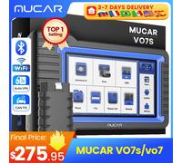 Lifetime Free Update MUCAR VO7S/VO7 Car Diagnostic Tool Bi-Directional ECU Coding Obd2 Scanner Full System Diagnosis 28 Reset MUCAR VO7
