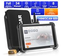 Lifetime Free Update THINKCAR THINKSCAN 689 OBD2 Scanner Full System Diagnosis CANFD/DOIP ECU Coding Bidirecional 34 Reset THINKSCAN 689