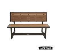 Lifetime Walnut Brown Convertible Bench