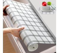 Lifetree Drawer Liners Shelf Liner 45x600cm Non Slip for Kitchen Cupboards Cabinet Mats Protector Liners for Shelves Washable Waterproof Oil-Proof