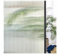 Lifetree Reeded Glass Window Film Privacy, Frosted 1, 60x300cm | 3D Decorative Vinyl Sticker,UV Blocking Removable Opaque, For Glass Windows for Door Home Office