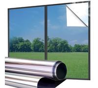 Lifetree Reflective One Way Window Film Privacy: Mirror Window Tint Film Heat Control Sun Blocker, UV Anti Glare Film Clear Day and Night for Home Office (Blue, 59 * 200cm)