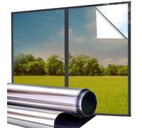 Lifetree Reflective One Way Window Film Privacy: Mirror Window Tint Film Heat Control Sun Blocker, UV Anti Glare Film Clear Day and Night for Home Office (Brown, 44.5 * 200cm)