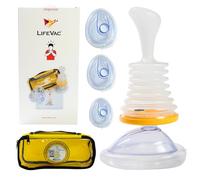 LifeVac Travel Kit - Choking Rescue Device for Adults and Children First Aid Kit, Portable Airway Suction Rescue Device, First Aid Choking Device, Anti-Choking System, Airway Clearance Assistance