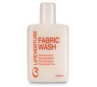Lifeventure Fabric Wash Biodegradable and PH Balanced Bottled Laundry and Clothing Detergent Ideal for Travel, Camping and Wilderness, White, 100ml
