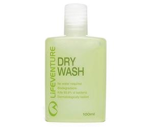 Lifeventure 62030 Dry Wash Gel-100 ml Unisex Adult, Green