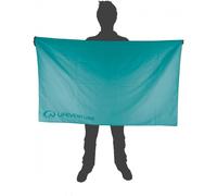 Lifeventure 63620 Recycled SoftFibre Trek Towel Teal Large Size: one size