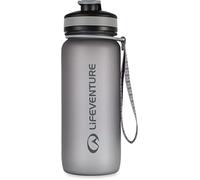 Lifeventure 650ml Tritan Water Bottle for Fitness, Hiking, Camping, Outdoor Sports, Made From BPA-Free Material, Leak-Proof, Flip-Top Lid, With Handle, Graphite