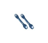 Lifeventure Ellipse Reusable Plastic Spork For Camping, Travel & Outdoor - 2-Pack