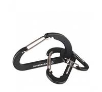 Lifeventure Ultralight Non-locking Karabiners (3-Pack), Aluminum Alloy Wiregate Fastening High Strength Key Rink Clip Hook