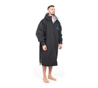Lifeventure Changing Robe, Windproof, Waterproof, Anti-Odour Treated, Fleece Lined Poncho Coat for Swimming, Surfing, Camping